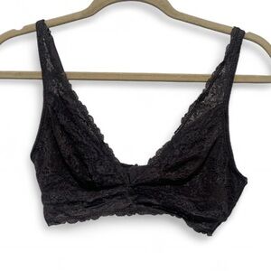Marilyn Monroe Gray Lace Bralette Size Large